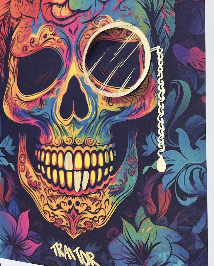 Traitor - Floral Skull (Special) 1/1 - Monokulars