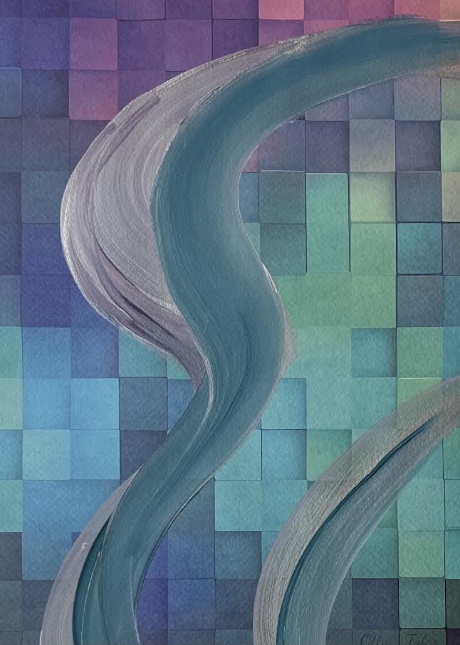 Otto Tolar - Krychle - Originál 1/1 - Squiggles