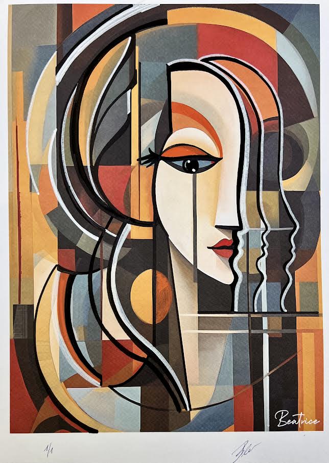 Beatrice – Pensive - Exclusive 1/1 - Weeping White Lines