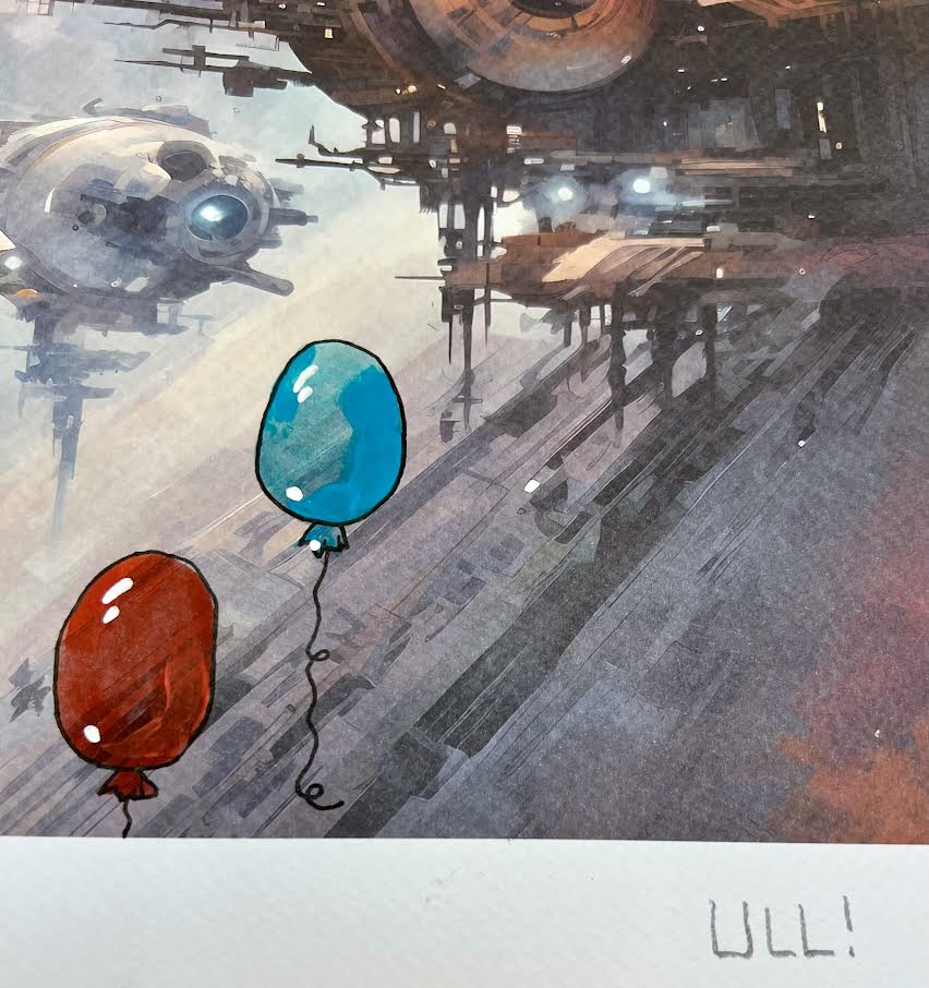 Ulli - Futurepunk - Custom 1/1 - Balloons