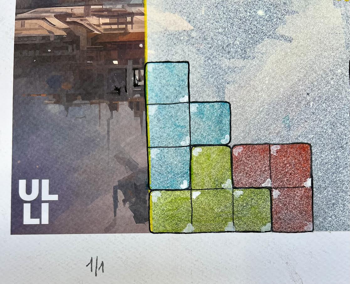 Ulli - Futurepunk - Custom 1/1 - Tetris