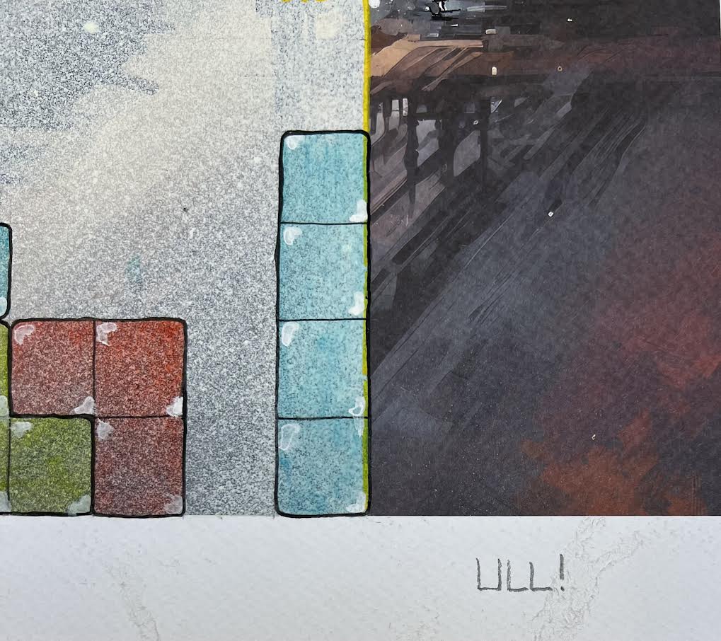 Ulli - Futurepunk - Custom 1/1 - Tetris