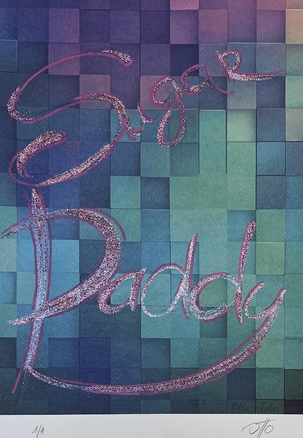 Otto Tolar - Krychle - Original 1/1 - Sugar Daddy