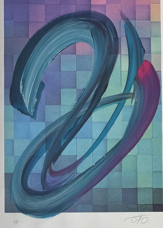 Otto Tolar - Krychle - Original (1/1) - SNAKE