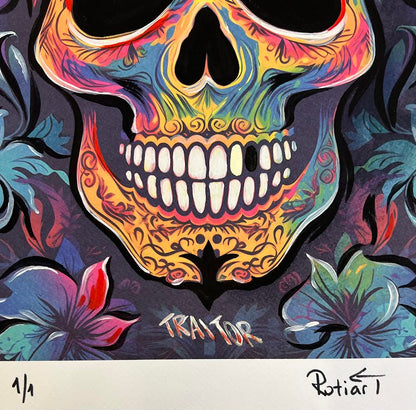 Traitor - Floral Skull (Special) 1/1 - Tooth