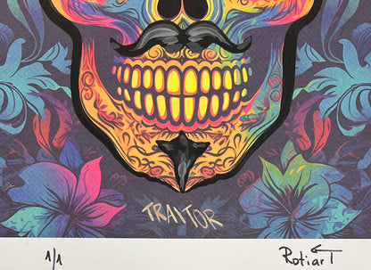 Traitor - Floral Skull (Special) 1/1 - Flap