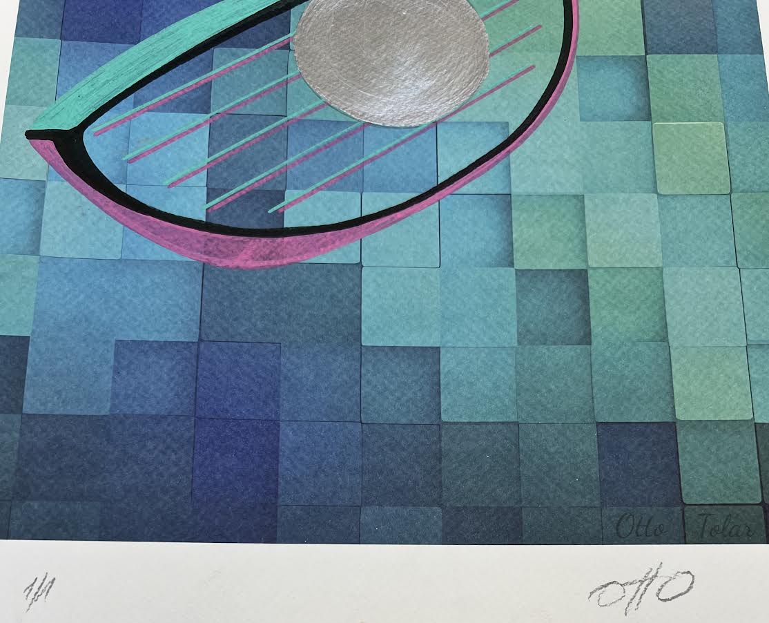 Otto Tolar - Krychle - Original 1/1 - Golf