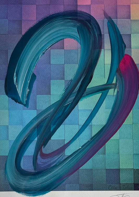 Otto Tolar - Krychle - Original (1/1) - SNAKE