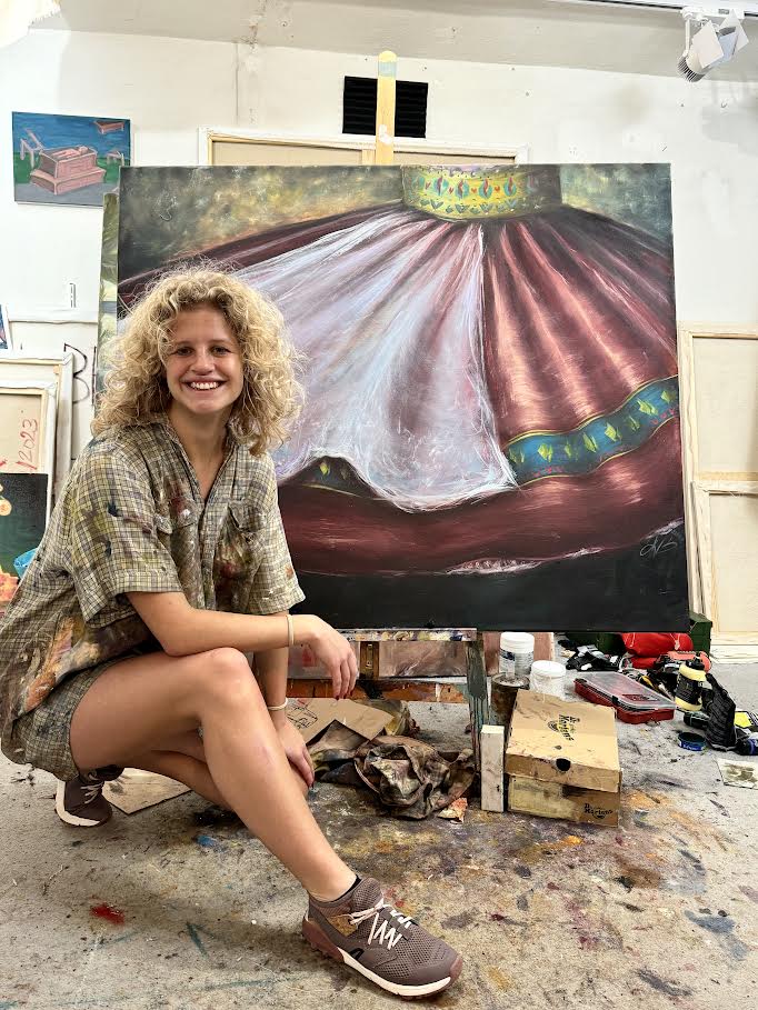 Bednáriková Kateřina - VZPOMÍNKA NA BALKONOVÉ SLUNEČNICE