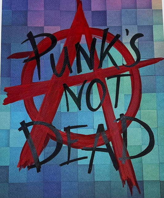 Otto Tolar - Krychle - Original 1/1 - Punk´s  not Dead I.