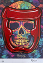 Traitor - Floral Skull (Special) 1/1 - Fighter Helmet