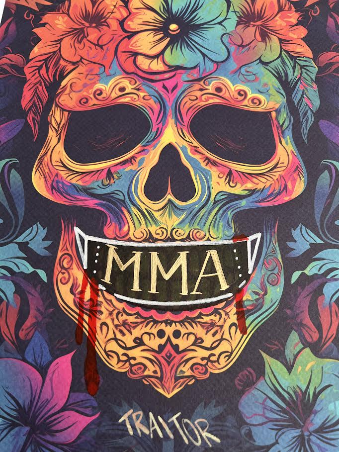 Traitor - Floral Skull (Special) 1/1 - MMA