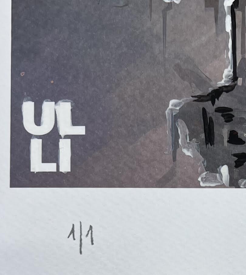 Ulli - Futurepunk - Custom 1/1 - Colore Red/White