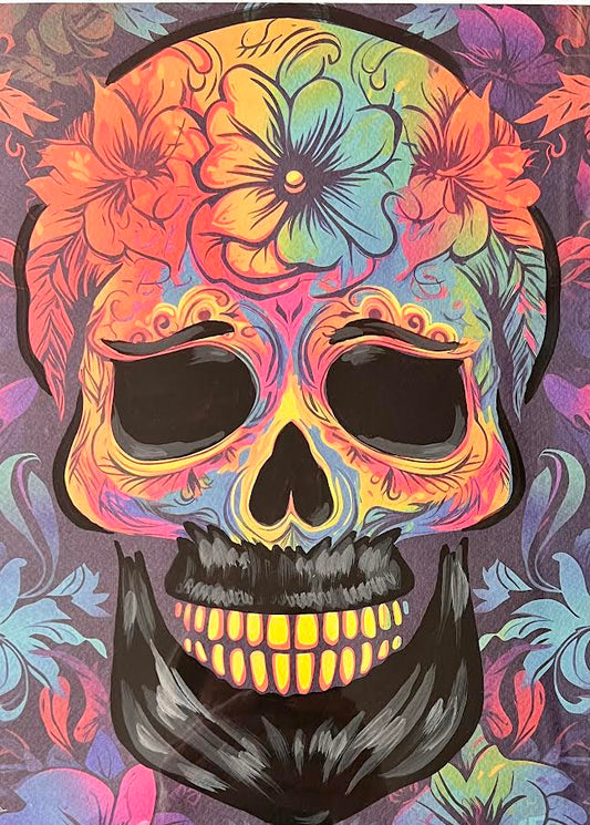 Traitor - Floral Skull (Special) 1/1 -  Beard