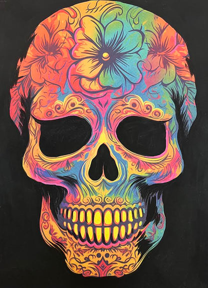 Traitor - Floral Skull (Special) 1/1 - Black