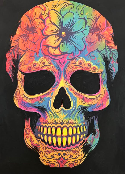 Traitor - Floral Skull (Special) 1/1 - Black