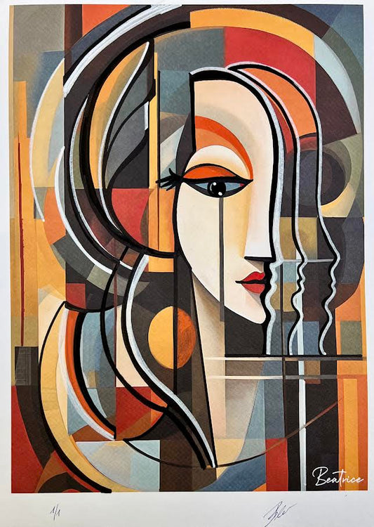 Beatrice – Pensive - Exclusive 1/1 - Weeping White Lines