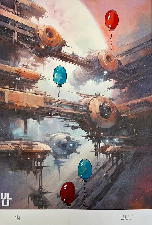 Ulli - Futurepunk - Custom 1/1 - Balloons