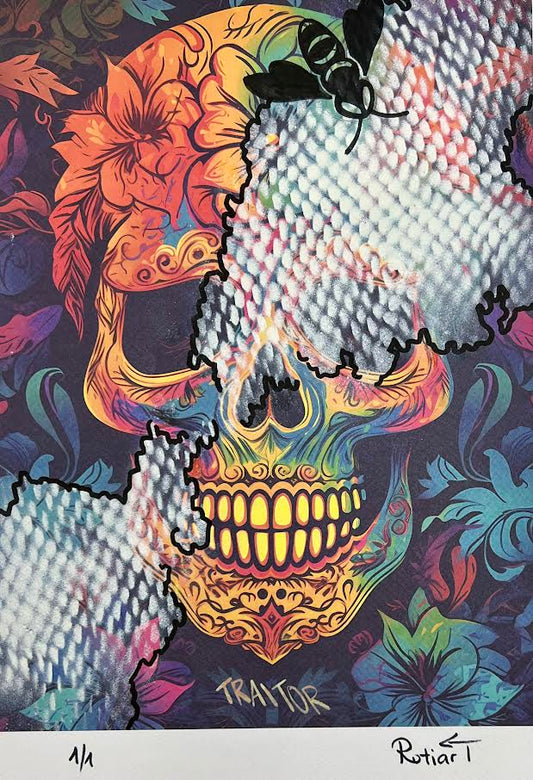 Traitor - Floral Skull (Special) 1/1 - Bee