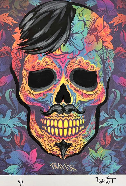 Traitor - Floral Skull (Special) 1/1 - Flap
