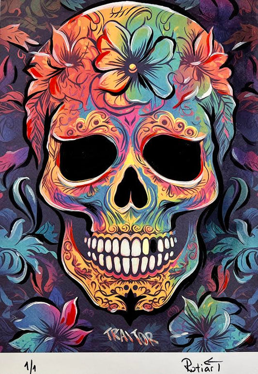 Traitor - Floral Skull (Special) 1/1 - Tooth