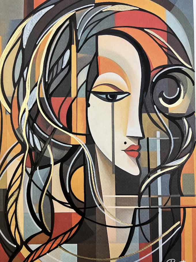 Beatrice – Pensive - Exclusive 1/1 - Golden Hair
