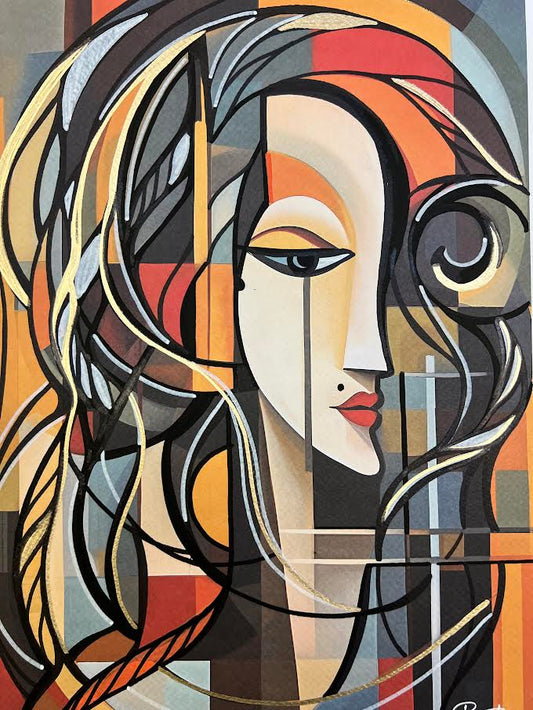 Beatrice – Pensive - Exclusive 1/1 - Golden Hair