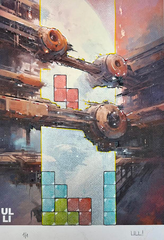 Ulli - Futurepunk - Custom 1/1 - Tetris