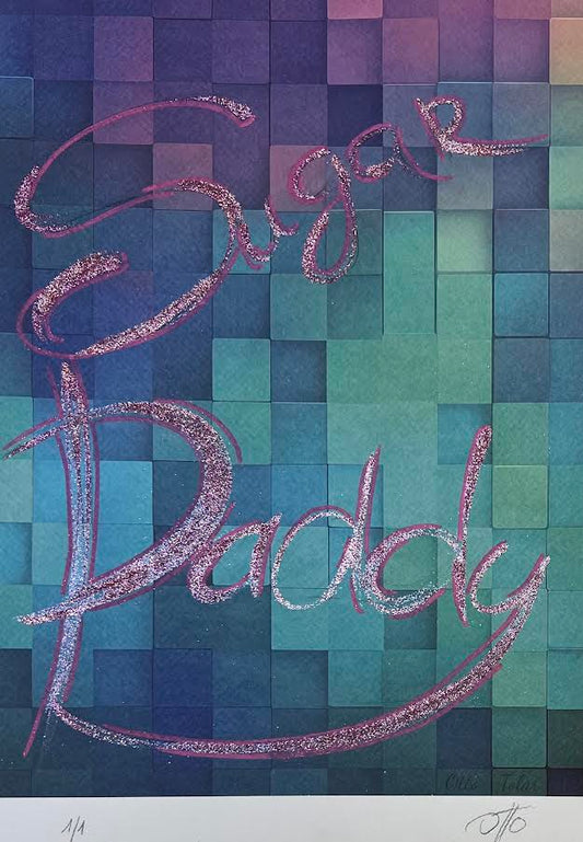 Otto Tolar - Krychle - Original 1/1 - Sugar Daddy
