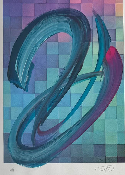 Otto Tolar - Krychle - Original (1/1) - SNAKE