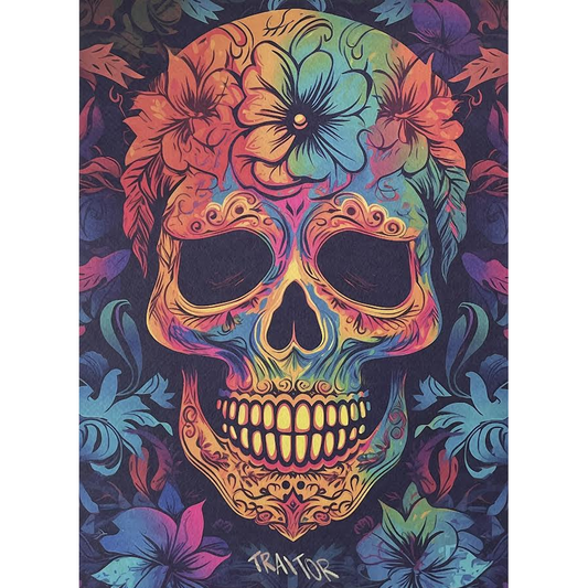 Traitor - Floral Skull - 11/20