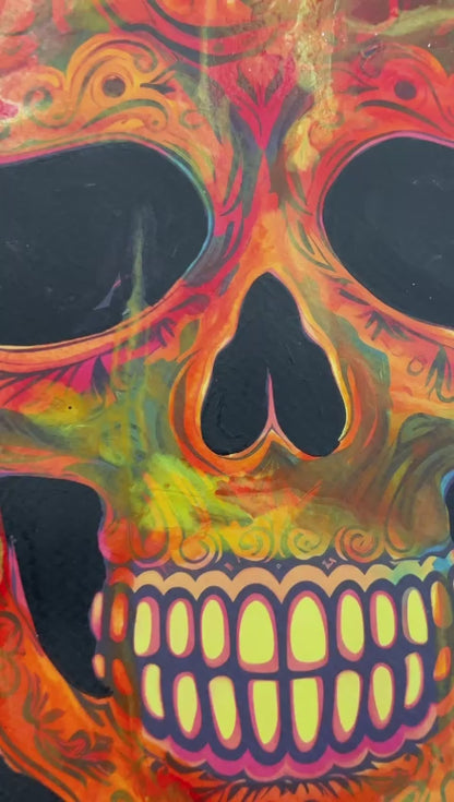 Traitor - Floral Skull (Special) 1/1 - Burning Skull